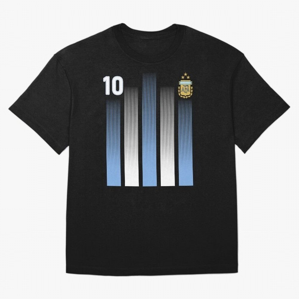 Plaid Blue - White Argentina Football 3-Star Champion World Cup Essential T-Shirt Show Fan Pride Across FIFA World Cup 2026 Spirit, Capturing Netherlands, Messi, Neymar and Mbappe, Vintage Soccer Flavor, Modern Football Stars, National Flags and
