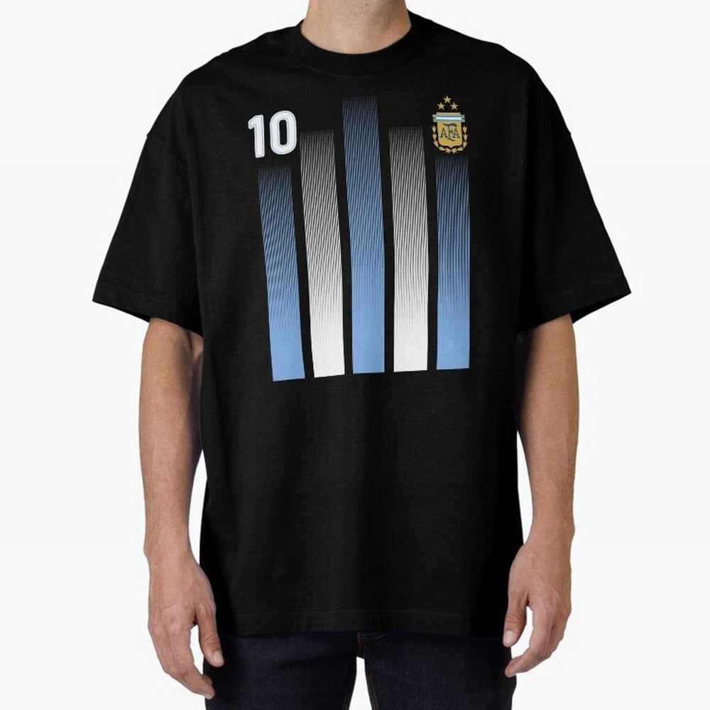 Plaid Blue - White Argentina Football 3-Star Champion World Cup Essential T-Shirt Show Fan Pride Across FIFA World Cup 2026 Spirit, Capturing Netherlands, Messi, Neymar and Mbappe, Vintage Soccer Flavor, Modern Football Stars, National Flags and