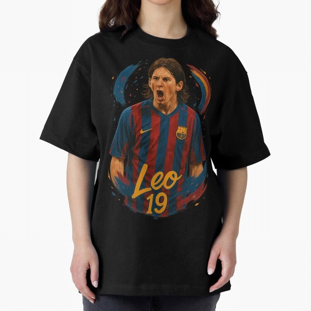 Young Messi Barcelona Art ¨C Rising Legend in Number 19 Tribute	 Classic T-Shirt Bring Global Tournament Vibes to FIFA World Cup 2026 Spirit, Highlighting England, Mbappe, Match Day Excitement, Supporter Culture, Golden Goals and Global Football