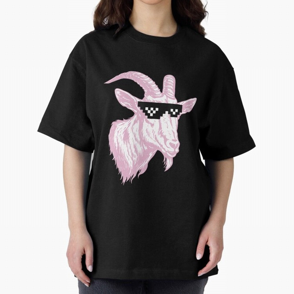 GOAT - MIAMI 10 - Pink Goat Classic T-Shirt Show Passion for the Stars of FIFA World Cup 2026 USA Canada Mexico Filled with Mbappe and Neymar, England Energy, Classic Soccer Heritage, Championship Pressure, Fan Loyalty and International Pride; Made