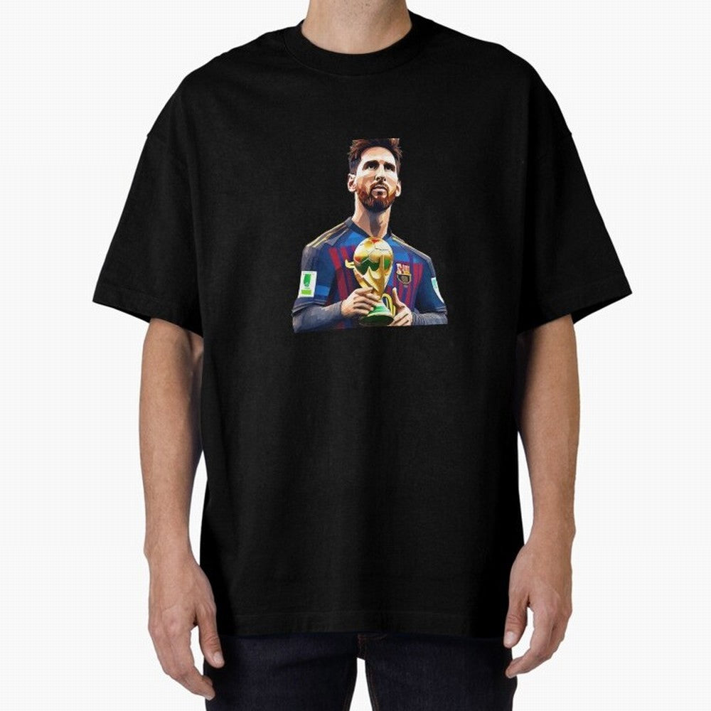 Messi World Cup with Barcelona Jersey Art Gift Classic T-Shirt Bring Retro Soccer Energy to Match Day Hype around FIFA World Cup 2026 USA Canada Mexico, Haaland, Argentina and Brazil, Tournament Hype, Historic Matchups, Family Viewing Parties and
