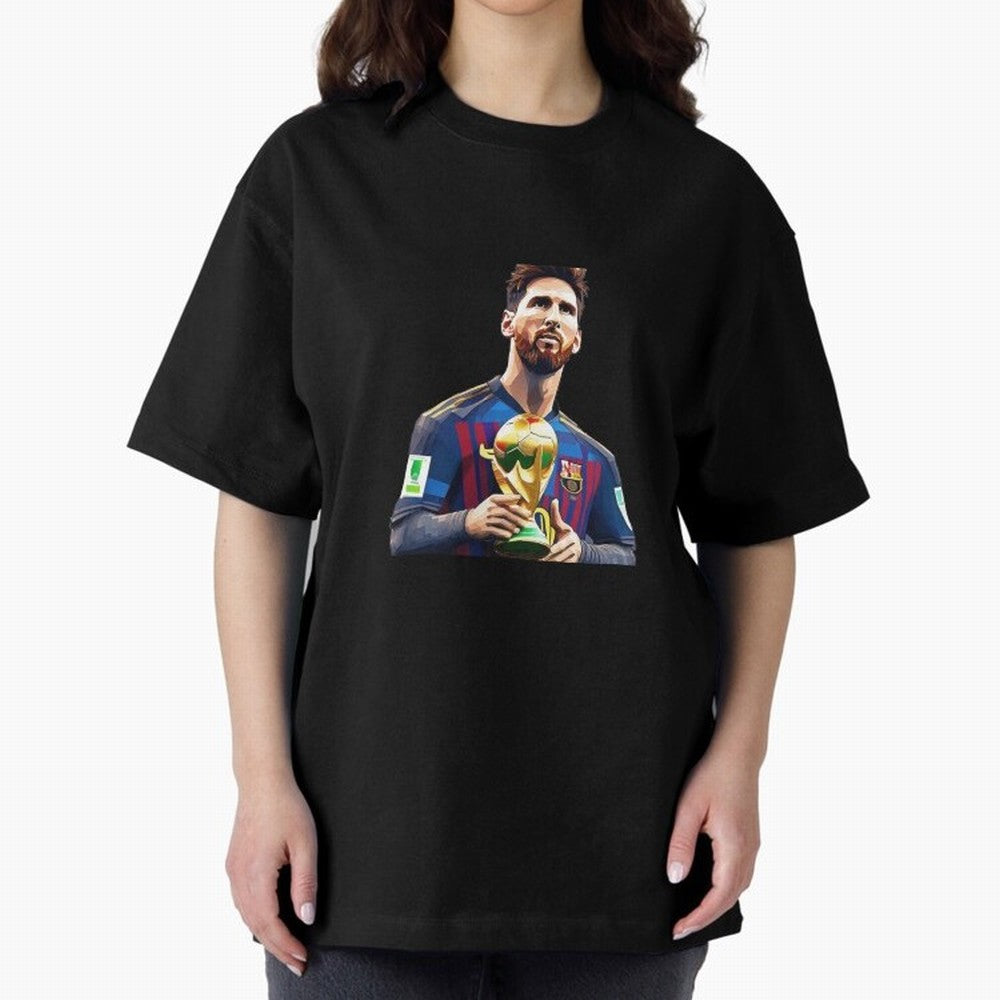 Messi World Cup with Barcelona Jersey Art Gift Classic T-Shirt Bring Retro Soccer Energy to Match Day Hype around FIFA World Cup 2026 USA Canada Mexico, Haaland, Argentina and Brazil, Tournament Hype, Historic Matchups, Family Viewing Parties and