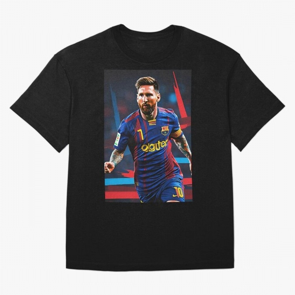 Messi.fcb Oversized T-Shirt Remember FIFA World Cup 2026 Connected to Mbappe and Neymar, England and Germany Energy, Stadium Memories, Football Loyalty, International Chants and Championship Tradition; Perfect for Supporters Who Want Bold Football