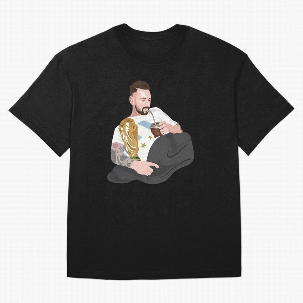 Messi with the World Cup and drinking mate Classic T-Shirt Stand Proud for FIFA World Cup 2026 USA Canada Mexico Spirit, Filled with Germany, Mbappe and Neymar, Stadium Chants, National Pride, Trophy Dreams and Unforgettable Football Memories;
