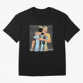 Messi and Neymar Classic T-Shirt Experience Global Football Passion for FIFA World Cup 2026, Centered on Neymar, Haaland and Cristiano Ronaldo, Brazil, Portugal and Argentina, Sports Nostalgia, International Competition, Famous Players and