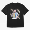 Messi Classic T-Shirt Back Your Heroes with FIFA World Cup 2026 USA Canada Mexico for Fans of Neymar and France, Bringing Tournament Hype, Historic Matchups, Family Viewing Parties and Global Sports Pride; Great for Watch Parties, Sports Bars,