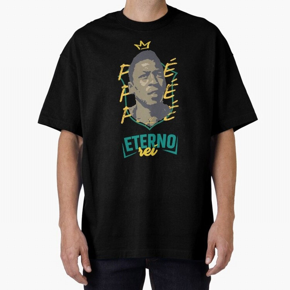 Messi and Neymar wearing a Pele t-shirt - Pel¨¦ Eterno - Pele Forever Rei Classic T-Shirt Carry National Pride through FIFA World Cup 2026 Group Stage Spirit, Centered on Argentina and Brazil, Mbappe, Supporter Pride, Iconic Celebrations, Legendary