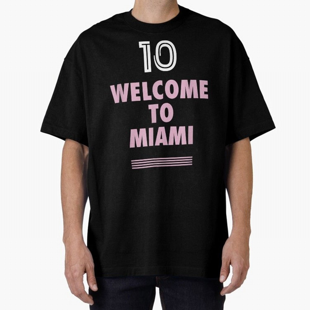 Welcome to Miami 10 - GOAT Classic T-Shirt Make Your Look Match the FIFA World Cup 2026 USA Canada Mexico Journey through Cristiano Ronaldo Highlights, England, France and Netherlands Pride, Match Day Excitement, Supporter Culture, Golden Goals and