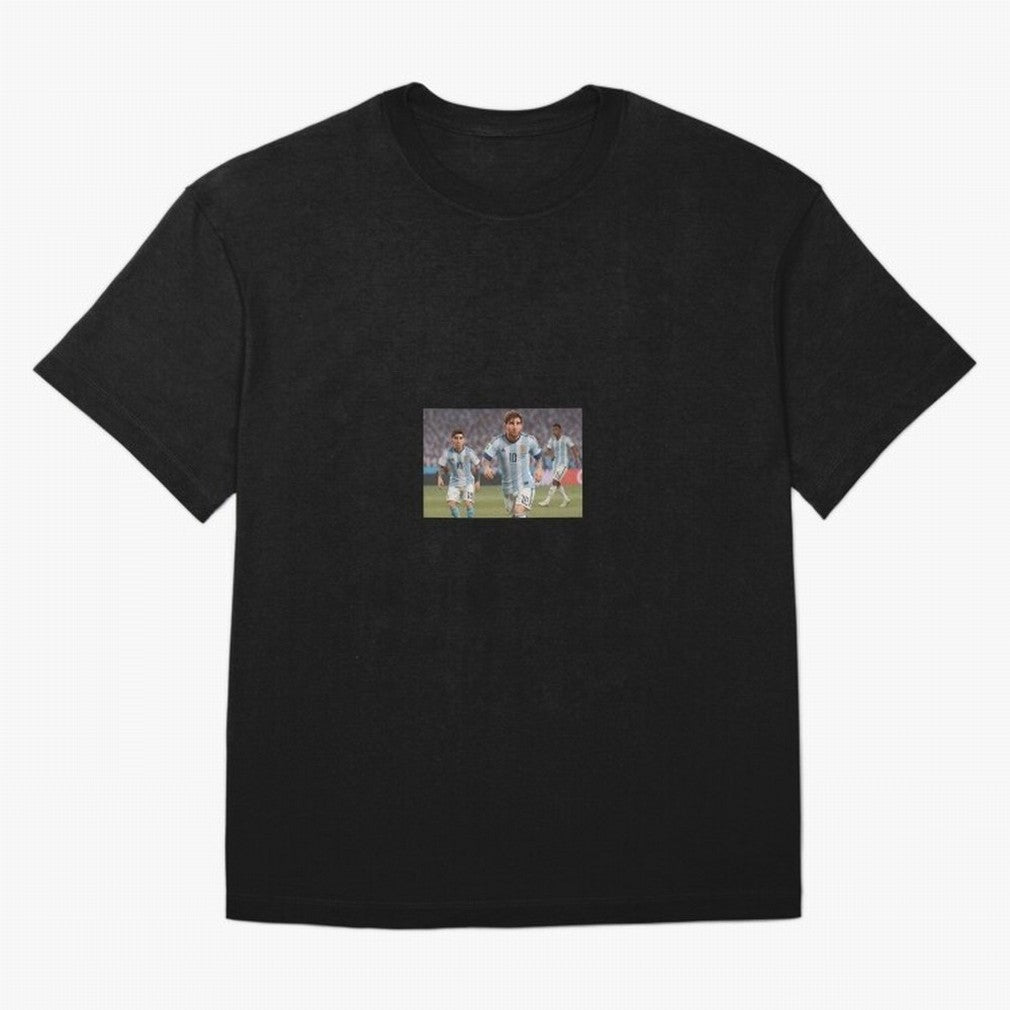 Messi Oversized T-Shirt Represent Fans Who Live for Match Day Hype around FIFA World Cup 2026 Group Stage, Haaland, France, Vintage Soccer Flavor, Modern Football Stars, National Flags and Final Night Emotion; Made for Die Hard Supporters, Soccer