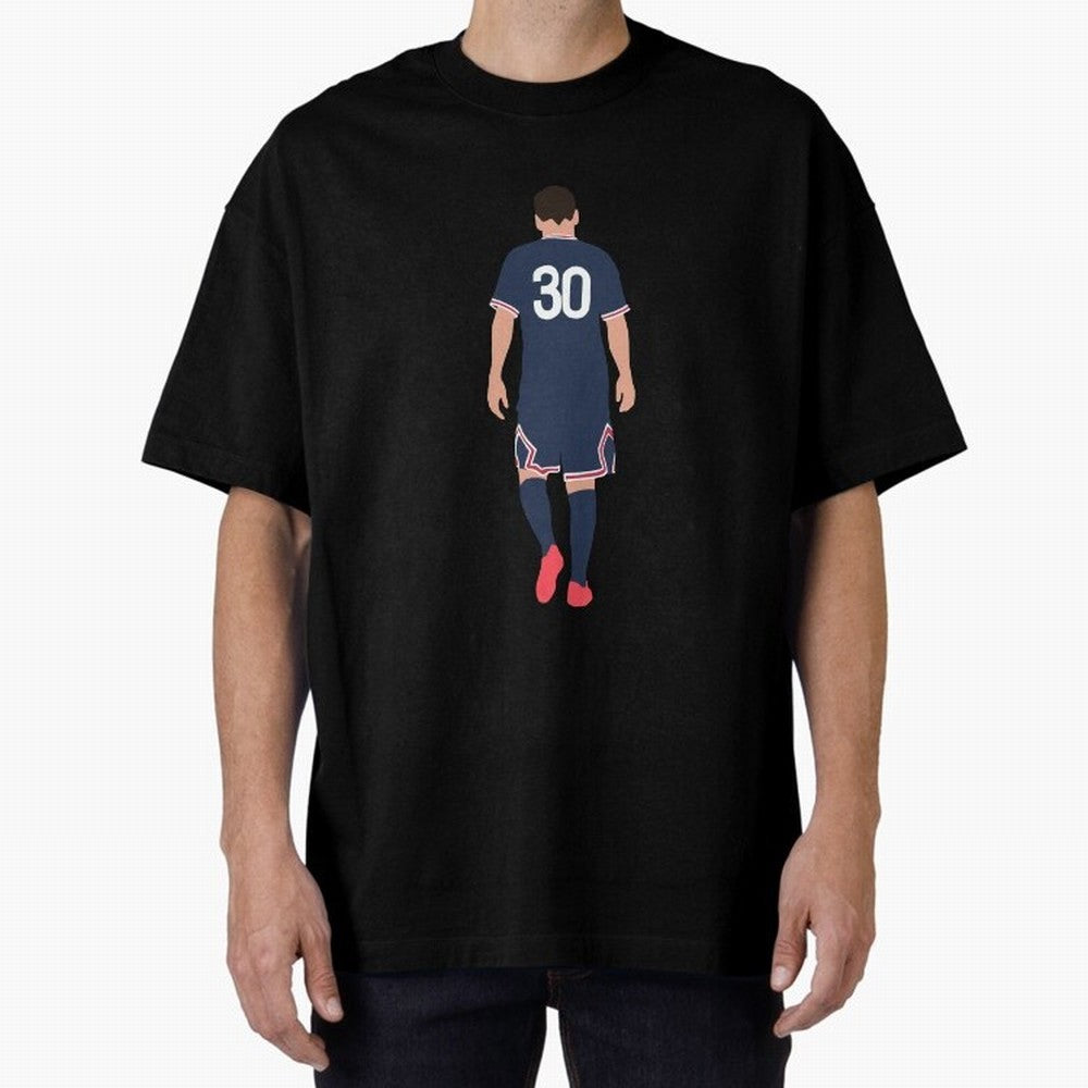 Leo Messi France Football Player Oversized T-Shirt Celebrate the FIFA World Cup 2026 USA Canada Mexico Journey through Haaland and Mbappe Highlights, England, France and Netherlands Pride, Vintage Soccer Flavor, Modern Football Stars, National