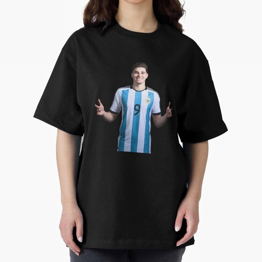 Julian Alvarez Classic T-Shirt Celebrate Classic Football Spirit in Match Day Hype around FIFA World Cup 2026 USA Canada Mexico, Mbappe, Brazil, Classic Soccer Heritage, Championship Pressure, Fan Loyalty and International Pride; Perfect for Fans,