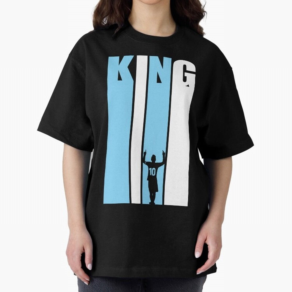 Soccer's King. Classic T-Shirt Represent the Passion of Global Football Passion for FIFA World Cup 2026 Group Stage, Capturing Messi, Portugal, Spain and Germany, Stadium Memories, Football Loyalty, International Chants and Championship Tradition;