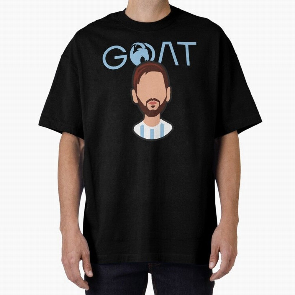 GOAT ¨C Lionel Messi Minimalist Vector Design Classic T-Shirt Bring Legendary Rivalry Energy to Global Football Passion for FIFA World Cup 2026, Inspired by Neymar, Haaland and Cristiano Ronaldo, Germany, Stadium Memories, Football Loyalty,