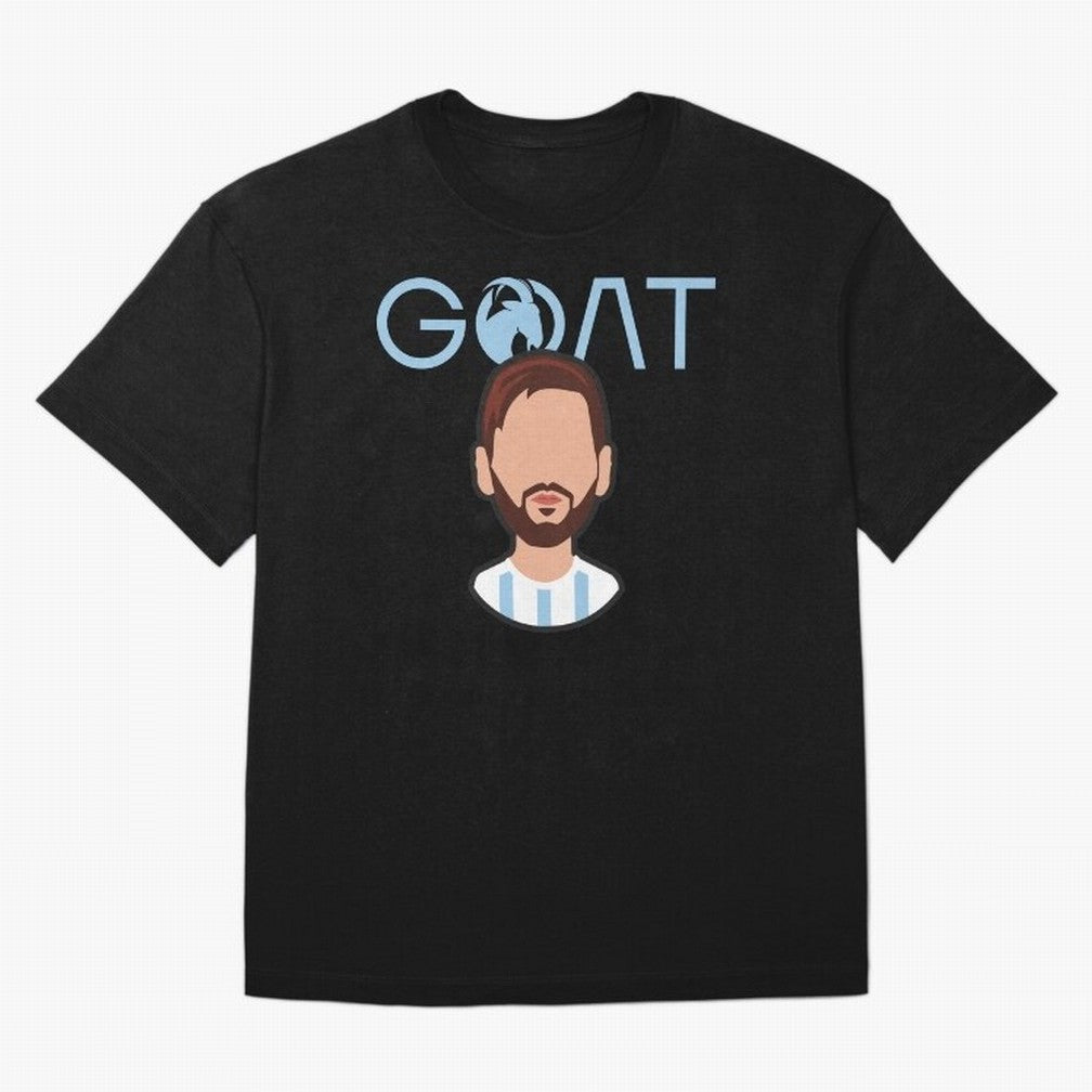 GOAT ¨C Lionel Messi Minimalist Vector Design Classic T-Shirt Bring Legendary Rivalry Energy to Global Football Passion for FIFA World Cup 2026, Inspired by Neymar, Haaland and Cristiano Ronaldo, Germany, Stadium Memories, Football Loyalty,