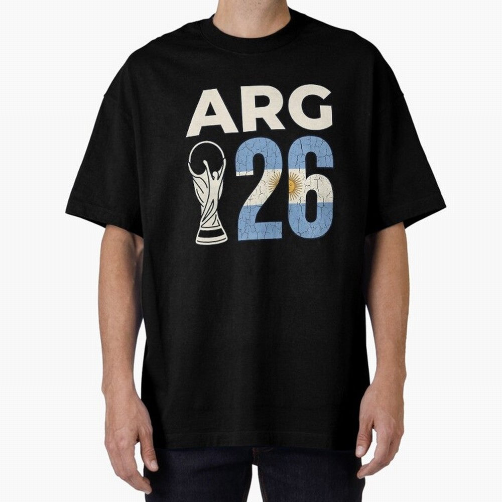 Argentina Football World Cup 2026 - Vintage Arg 26 Flag Design Essential T-Shirt Make Your Look Match Match Day Hype around FIFA World Cup 2026 USA Canada Mexico, Haaland, Spain and Netherlands, Supporter Pride, Iconic Celebrations, Legendary Names