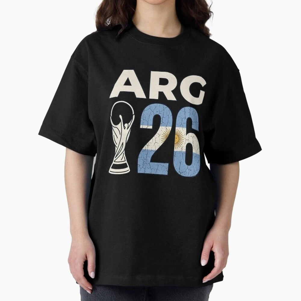 Argentina Football World Cup 2026 - Vintage Arg 26 Flag Design Essential T-Shirt Make Your Look Match Match Day Hype around FIFA World Cup 2026 USA Canada Mexico, Haaland, Spain and Netherlands, Supporter Pride, Iconic Celebrations, Legendary Names