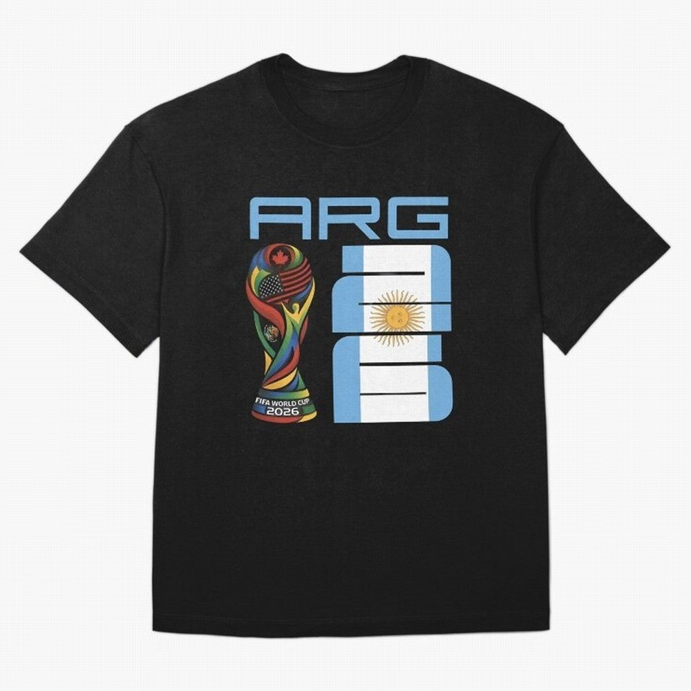 Argentina World Cup 2026 Soccer Fan Art - ARG Albiceleste Essential T-Shirt Embrace Global Football Passion for FIFA World Cup 2026 USA Canada Mexico, Featuring CR7, England, Classic Soccer Heritage, Championship Pressure, Fan Loyalty and