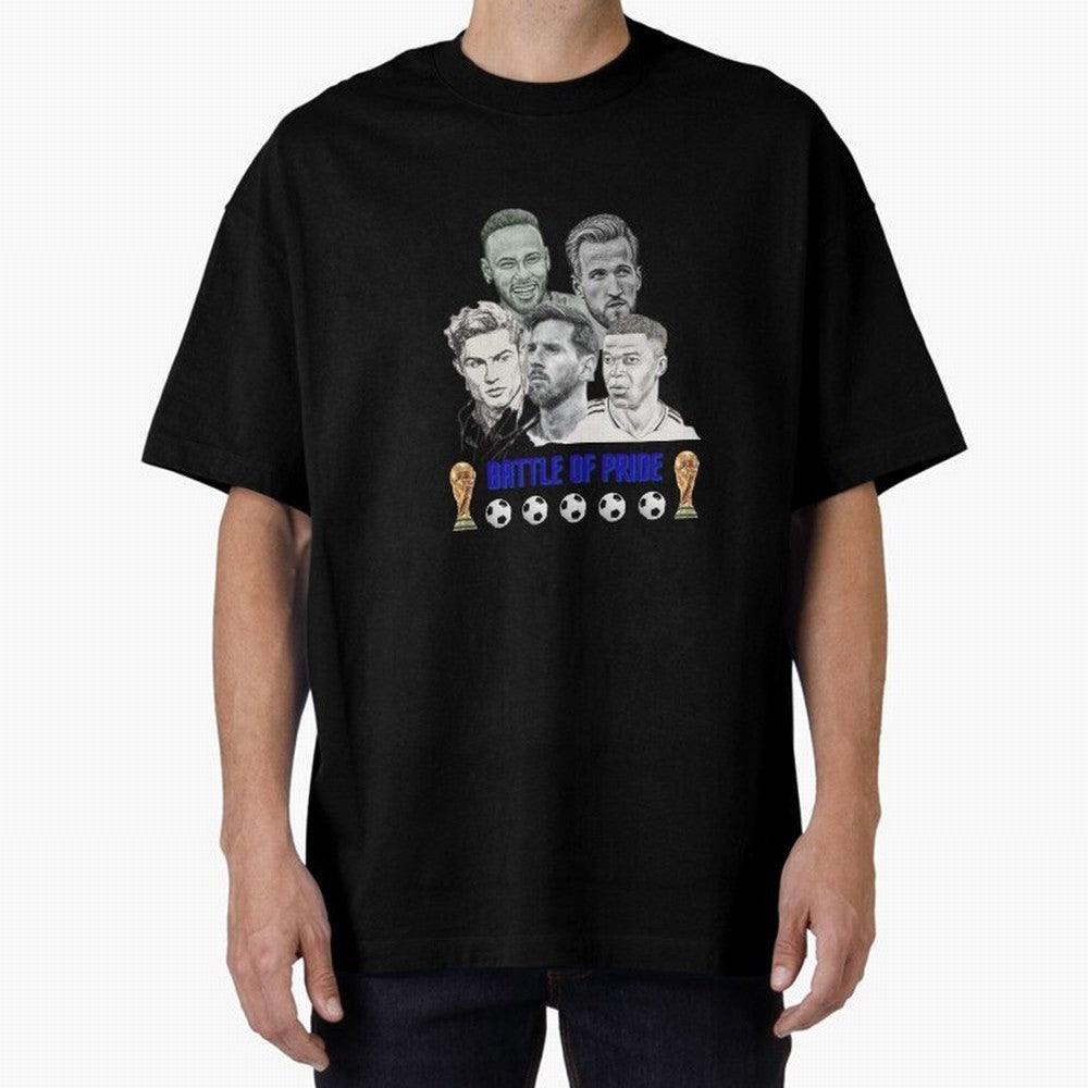 Battle of Pride Classic T-Shirt Upgrade FIFA World Cup 2026 for Fans of CR7 and England, Bringing Sports Nostalgia, International Competition, Famous Players and Unforgettable Victories; Great for Watch Parties, Sports Bars, Family Nights, Fan