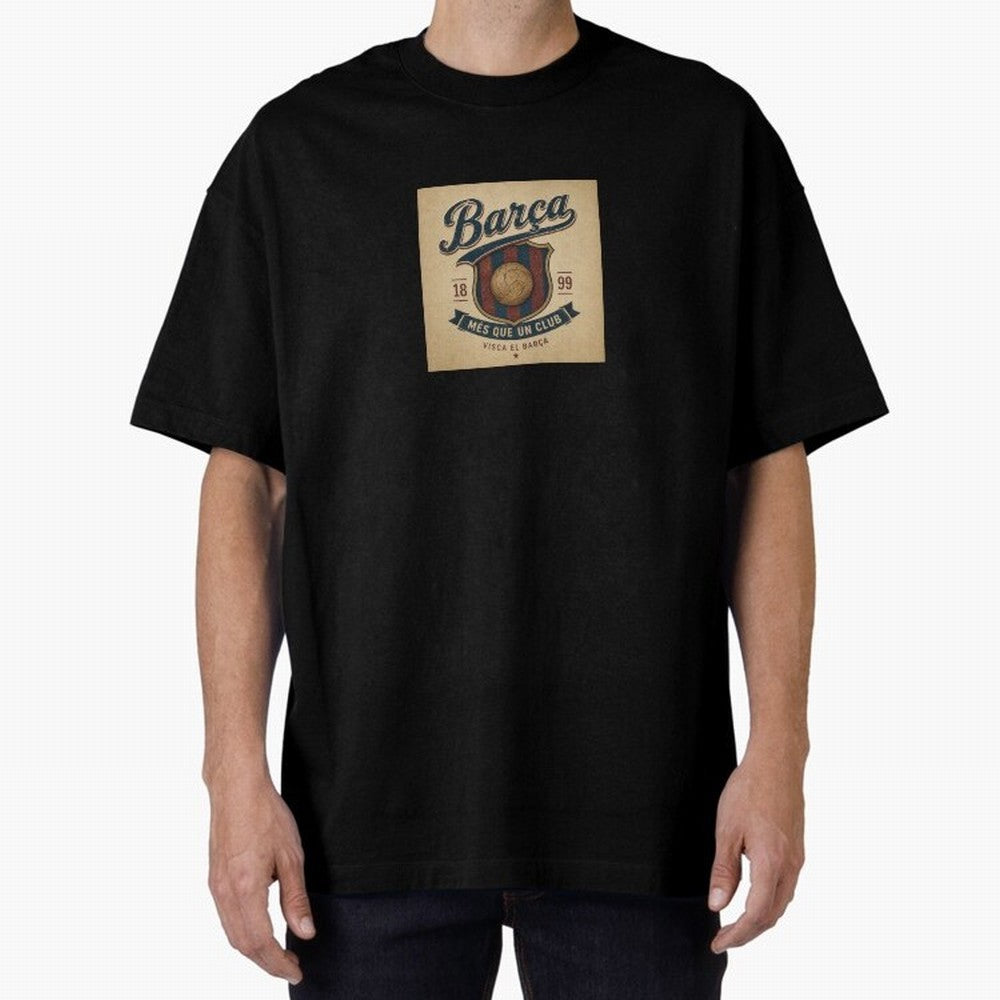 Bar?a Oversized T-Shirt Create Global Football Passion for FIFA World Cup 2026 Group Stage, Driven by Cristiano Ronaldo, Haaland and CR7, Portugal, Spain and Germany, Sports Nostalgia, International Competition, Famous Players and Unforgettable