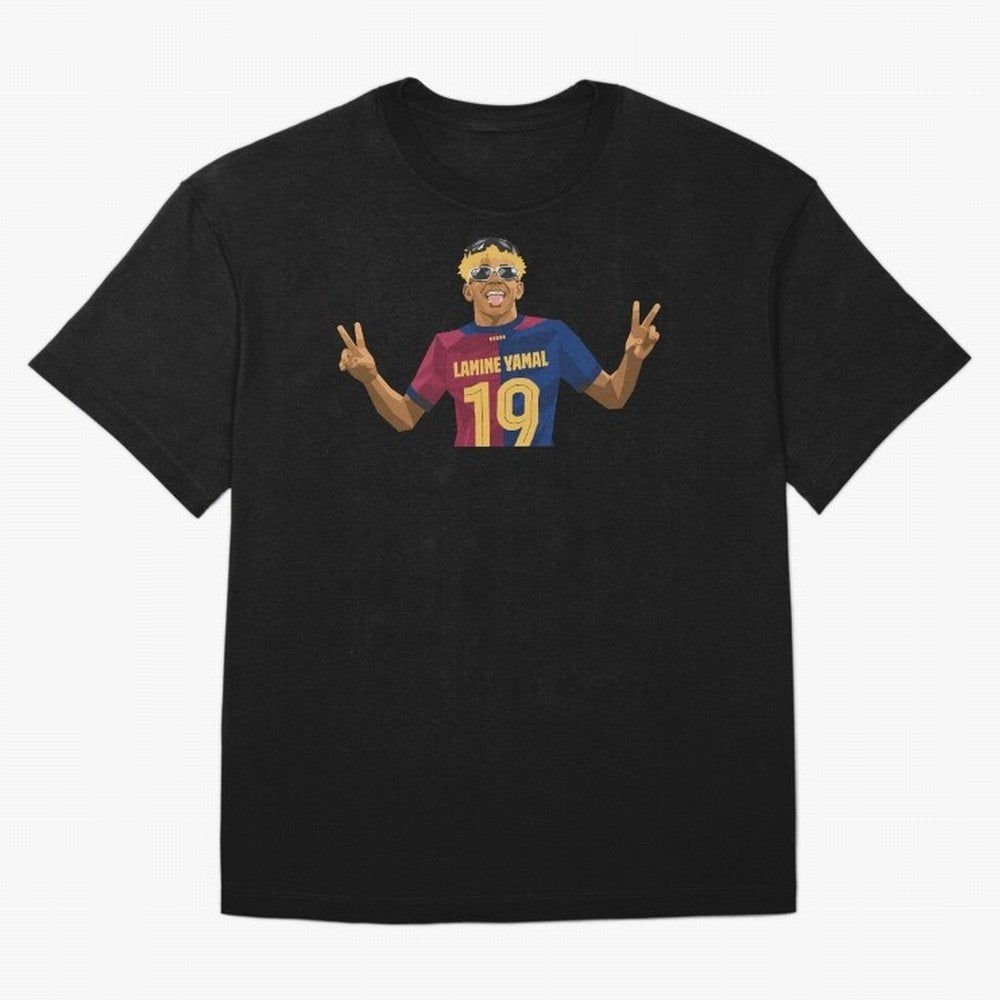 Lamine Yamal Classic T-Shirt Show Fan Pride Across FIFA World Cup 2026 for Fans of Messi and Cristiano Ronaldo and Brazil, Bringing Classic Soccer Heritage, Championship Pressure, Fan Loyalty and International Pride; Ideal for Fans Who Follow
