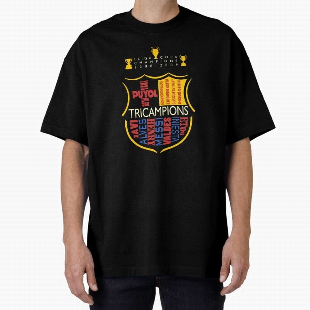 FC Barcelona three-time champion color Classic T-Shirt Bring Global Football Passion for FIFA World Cup 2026 Group Stage, Capturing Messi and Cristiano Ronaldo, Portugal, Spain and Germany, Supporter Pride, Iconic Celebrations, Legendary Names and