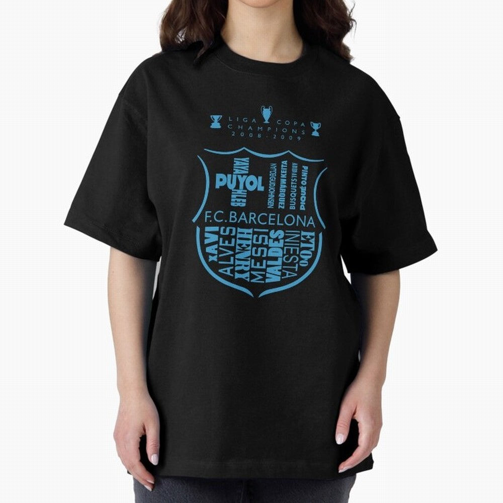 FC Barcelona three-time champion Oversized T-Shirt Celebrate Global Passion for FIFA World Cup 2026 Group Stage Made for Mbappe and Neymar, Argentina and Brazil Energy, Game Day Rituals, Football Legends, Country Pride and the Road to the Final;