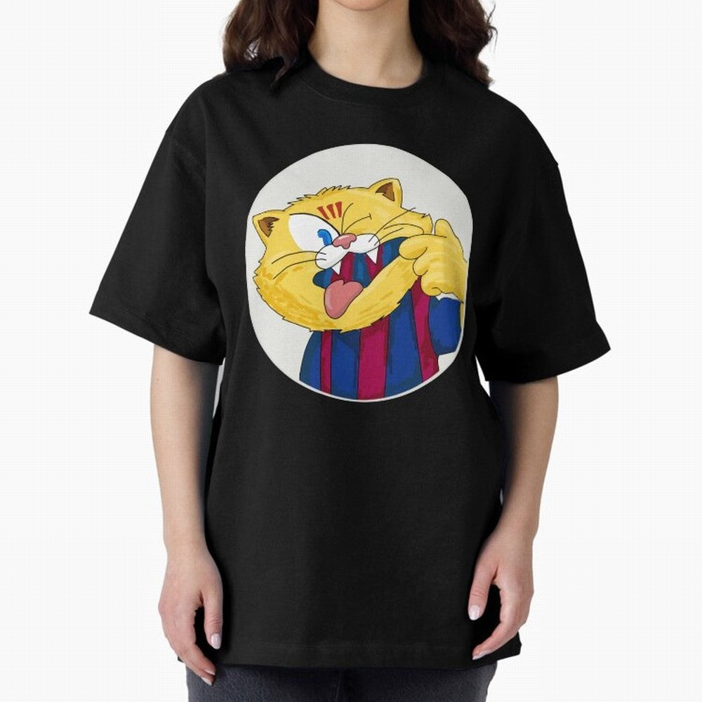Catculer of FC Barcelona Classic T-Shirt Show Your Love for Global Football Passion for FIFA World Cup 2026, Celebrating Cristiano Ronaldo, Brazil, Portugal and Argentina, Supporter Pride, Iconic Celebrations, Legendary Names and Global Match Day