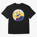 Catculer of FC Barcelona Classic T-Shirt Show Your Love for Global Football Passion for FIFA World Cup 2026, Celebrating Cristiano Ronaldo, Brazil, Portugal and Argentina, Supporter Pride, Iconic Celebrations, Legendary Names and Global Match Day