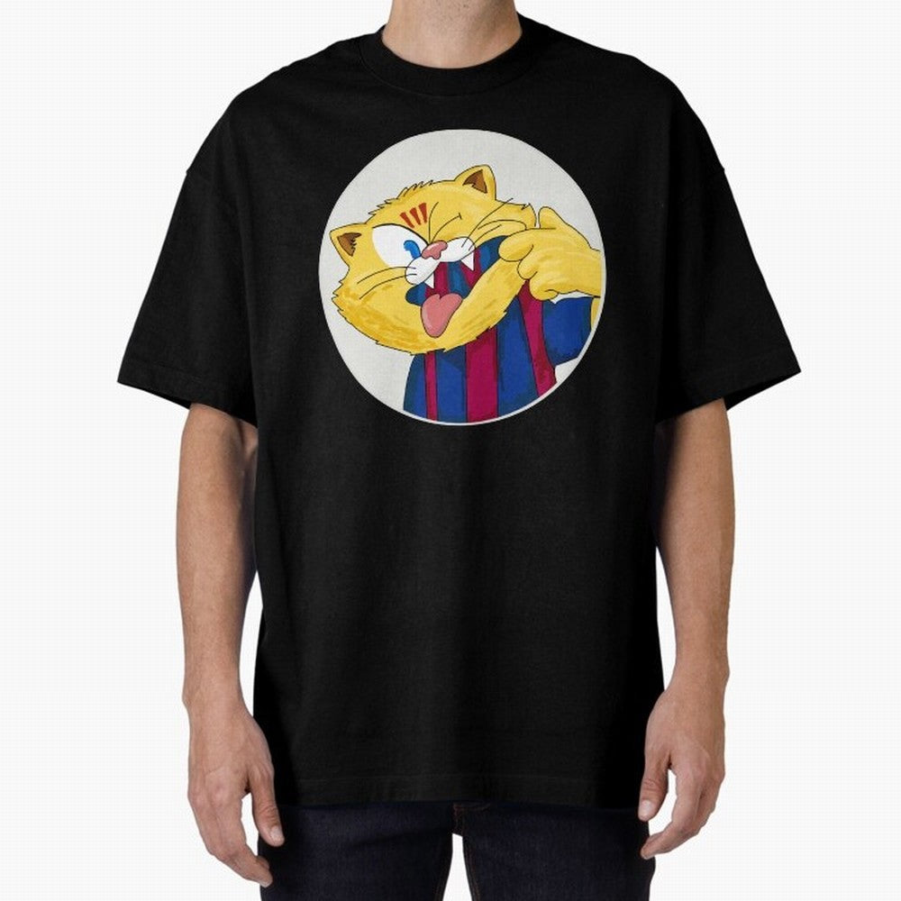 Catculer of FC Barcelona Classic T-Shirt Show Your Love for Global Football Passion for FIFA World Cup 2026, Celebrating Cristiano Ronaldo, Brazil, Portugal and Argentina, Supporter Pride, Iconic Celebrations, Legendary Names and Global Match Day