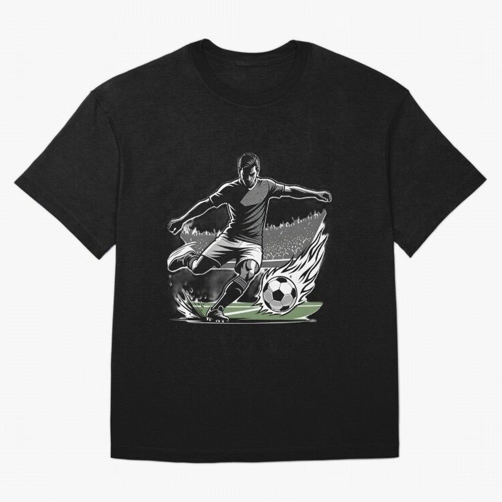 Soccer Player Classic T-Shirt Show Your Love for FIFA World Cup 2026 USA Canada Mexico with CR7 and Messi, England, France and Netherlands Energy, Soccer Culture, Superstar Moments, National Team Dreams and Competitive Fire; Built for Supporters