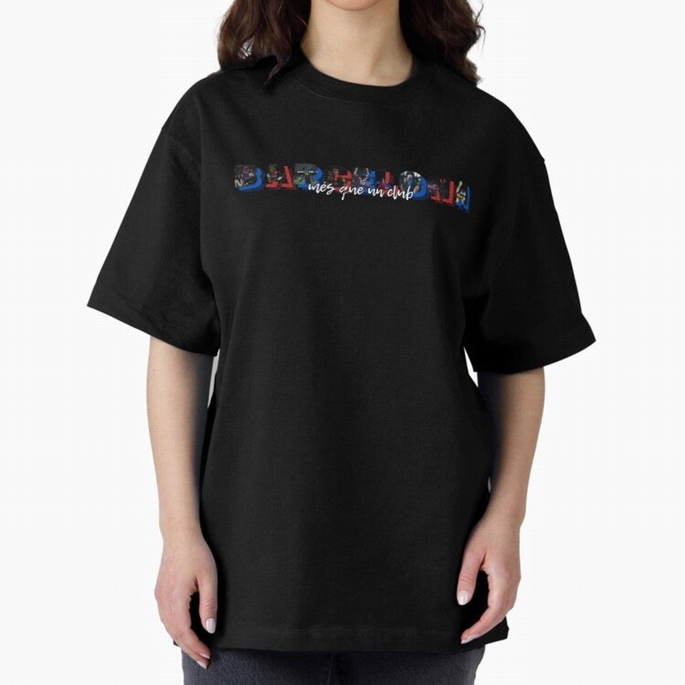 Barcelona Mes Que Un Club Classic T-Shirt Represent Match Day Hype around FIFA World Cup 2026 Group Stage, Messi, Neymar and Mbappe, England, Football History, Final Match Energy, Crowd Noise and Once in a Lifetime Moments; Great for Watch Parties,