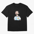 Argentina Soccer Football Player Oversized T-Shirt Bring Bold Fan Energy to FIFA World Cup 2026 USA Canada Mexico for Fans of CR7 and Spain, Bringing Football History, Final Match Energy, Crowd Noise and Once in a Lifetime Moments; Ideal for Fans