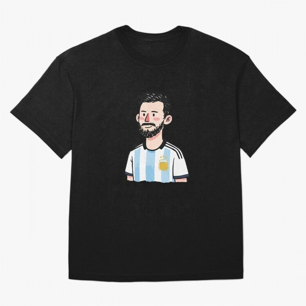 Argentina Soccer Football Player Oversized T-Shirt Bring Bold Fan Energy to FIFA World Cup 2026 USA Canada Mexico for Fans of CR7 and Spain, Bringing Football History, Final Match Energy, Crowd Noise and Once in a Lifetime Moments; Ideal for Fans