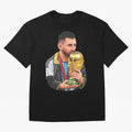 Messi celebrating the 2022 World Cup victory Classic T-Shirt Keep the Match Day Mood of FIFA World Cup 2026 USA Canada Mexico Spirit, Centered on Brazil, Neymar, Championship Spirit, Famous Goals, Roaring Crowds and International Football Unity;