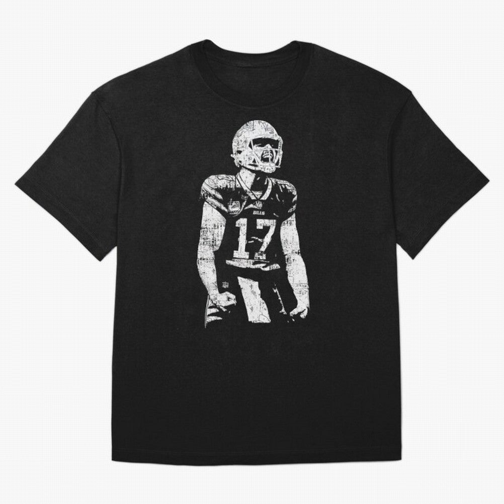 American Football Nfl 2024 Buffalo B - sultan desain 32 Oversized T-Shirt Celebrate Fan Culture around FIFA World Cup 2026 Group Stage Connected to Haaland and Mbappe, Brazil, Portugal and Argentina Energy, Stadium Memories, Football Loyalty,