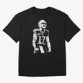 American Football Nfl 2024 Buffalo B - sultan desain 32 Oversized T-Shirt Celebrate Fan Culture around FIFA World Cup 2026 Group Stage Connected to Haaland and Mbappe, Brazil, Portugal and Argentina Energy, Stadium Memories, Football Loyalty,
