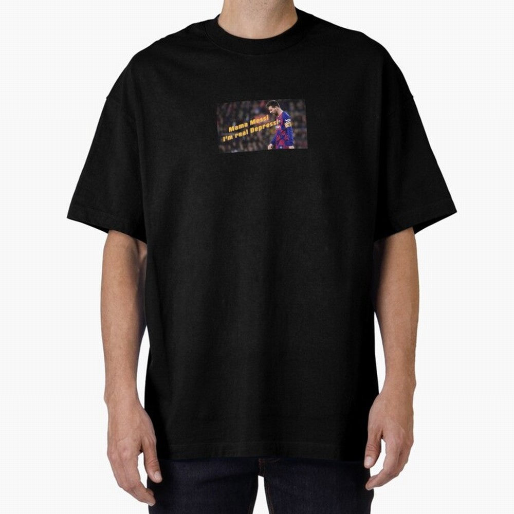 Mamma Messi, I'm Real Depressi Classic T-Shirt Turn Every Weekend Toward the FIFA World Cup 2026 Journey through Mbappe and Neymar Highlights, Portugal, Spain and Germany Pride, Game Day Rituals, Football Legends, Country Pride and the Road to the