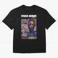 Visca Bar?a Legends Poster | Messi 10 FC Barcelona Art Oversized T-Shirt Experience the FIFA World Cup 2026 Group Stage Journey through Haaland and Mbappe Highlights, Argentina, France and Brazil Pride, Worldwide Fan Energy, Dramatic Goals, Stadium