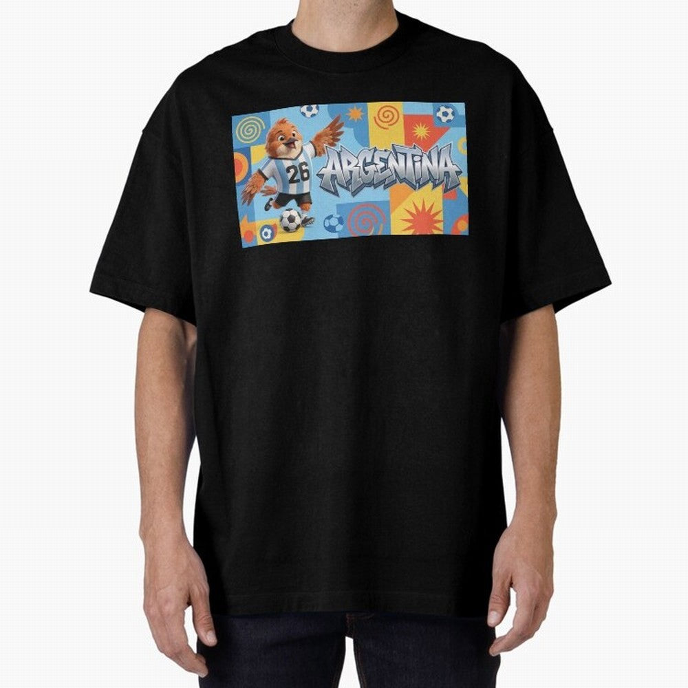 World Cup 2026 Argentina Soccer Team Fan Art Classic T-Shirt Celebrate the Stars of FIFA World Cup 2026 USA Canada Mexico Spirit, Made for Portugal, Spain and Germany, Neymar, Stadium Memories, Football Loyalty, International Chants and