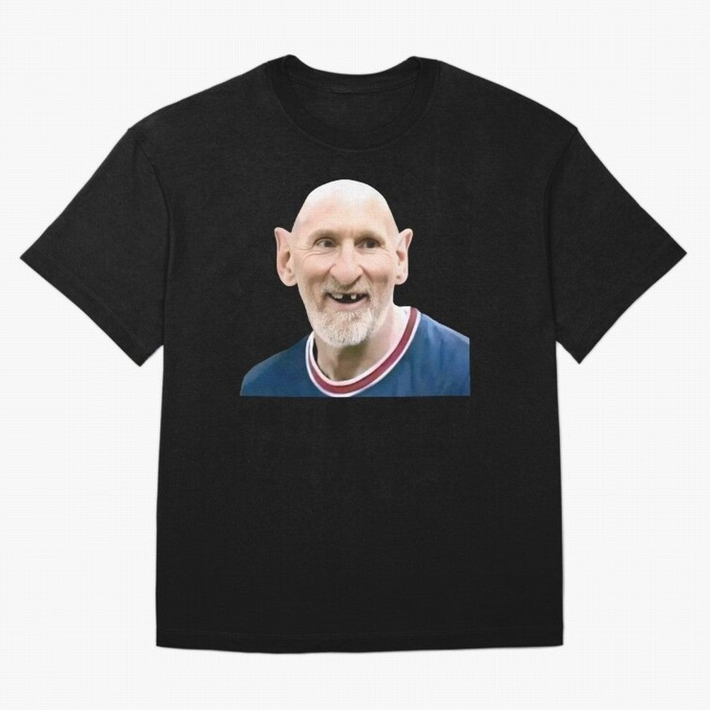 Old and Bald Messi Football Meme Oversized T-Shirt Bring Match Day Fire to FIFA World Cup 2026 Spirit, Celebrating Argentina, Cristiano Ronaldo, Soccer Culture, Superstar Moments, National Team Dreams and Competitive Fire; Great for Supporters Who