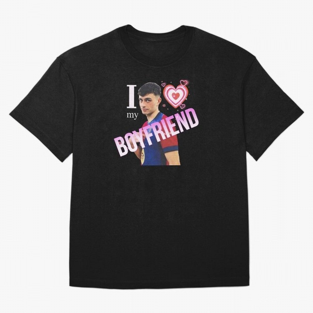Pedri I love my boyfriend Classic T-Shirt Represent Fans Who Live for Match Day Hype around FIFA World Cup 2026 Group Stage, Cristiano Ronaldo, Haaland and CR7, Brazil, Portugal and Argentina, Champion Mindset, Group Stage Buzz, Knockout Tension