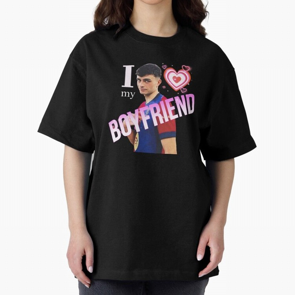 Pedri I love my boyfriend Classic T-Shirt Represent Fans Who Live for Match Day Hype around FIFA World Cup 2026 Group Stage, Cristiano Ronaldo, Haaland and CR7, Brazil, Portugal and Argentina, Champion Mindset, Group Stage Buzz, Knockout Tension