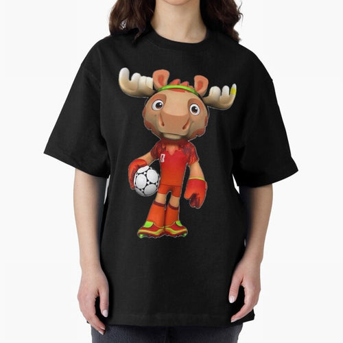 2026 World Cup, Mascots Oversized T-Shirt Elevate the FIFA World Cup 2026 Group Stage Journey through Messi and Cristiano Ronaldo Highlights, Spain Pride, Vintage Soccer Flavor, Modern Football Stars, National Flags and Final Night Emotion; Perfect