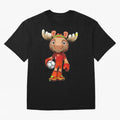 2026 World Cup, Mascots Oversized T-Shirt Elevate the FIFA World Cup 2026 Group Stage Journey through Messi and Cristiano Ronaldo Highlights, Spain Pride, Vintage Soccer Flavor, Modern Football Stars, National Flags and Final Night Emotion; Perfect