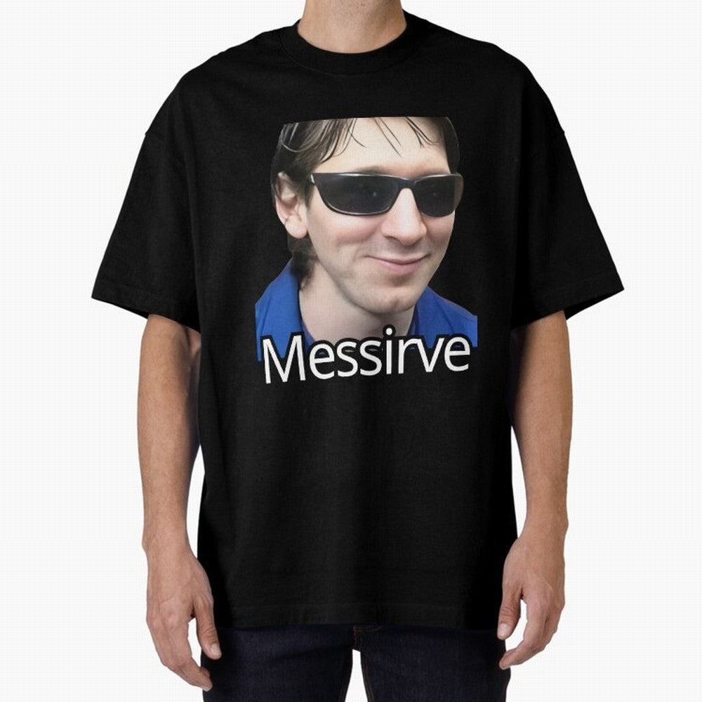 Messirve Football Meme Oversized T-Shirt Bring Legendary Rivalry Energy to FIFA World Cup 2026 USA Canada Mexico Featuring CR7 and Messi, England and Germany Energy, Goal Celebration Energy, Supporter Heritage, Football Icons and Worldwide