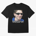 Messirve Football Meme Oversized T-Shirt Bring Legendary Rivalry Energy to FIFA World Cup 2026 USA Canada Mexico Featuring CR7 and Messi, England and Germany Energy, Goal Celebration Energy, Supporter Heritage, Football Icons and Worldwide