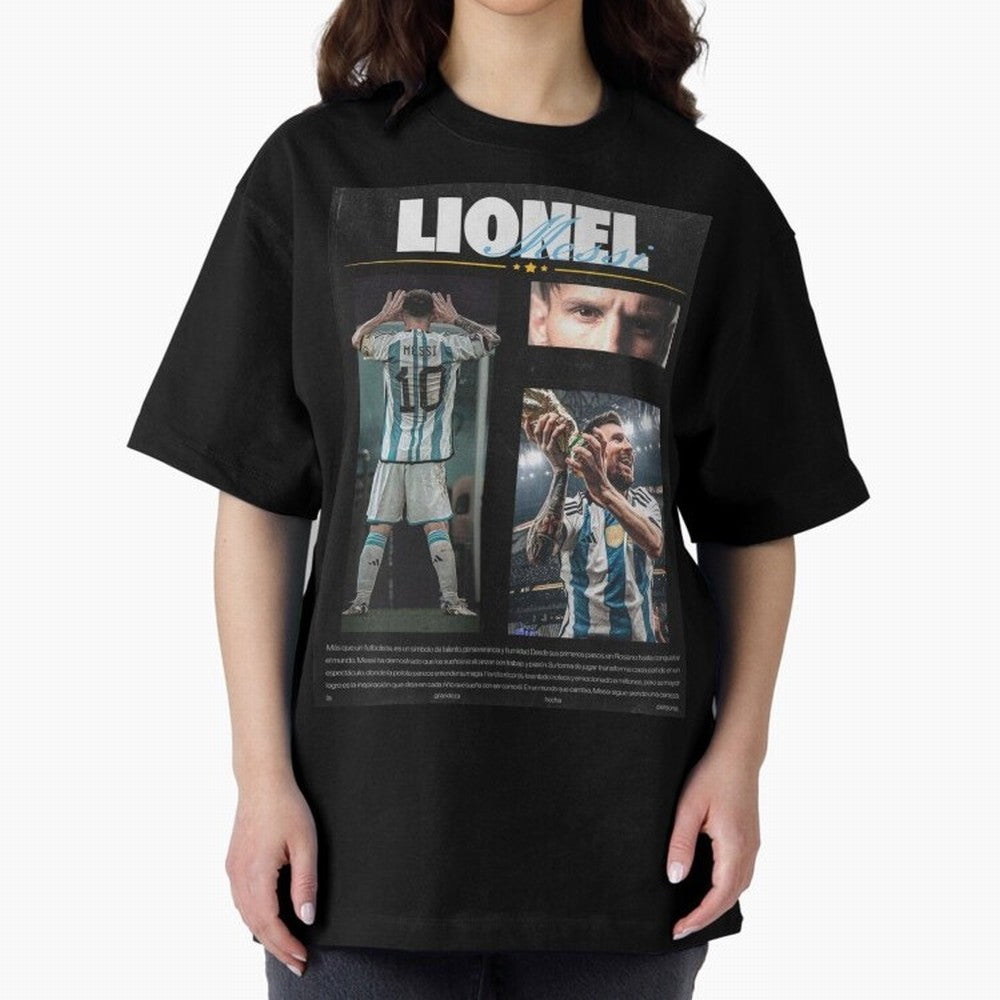 Leo Messi Classic T-Shirt Remember Global Football Passion for FIFA World Cup 2026 Group Stage, Centered on Messi and Cristiano Ronaldo, Germany, Championship Spirit, Famous Goals, Roaring Crowds and International Football Unity; Ideal for Fans Who