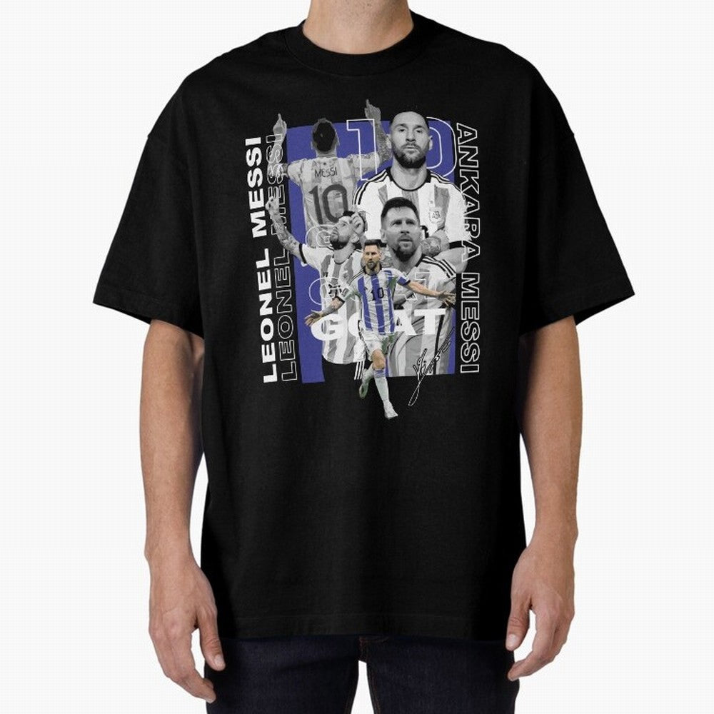Ankara Messi 10 Design Essential T-Shirt Celebrate Soccer Greatness during Match Day Hype around FIFA World Cup 2026 USA Canada Mexico, Cristiano Ronaldo, Haaland and CR7, Brazil, Worldwide Fan Energy, Dramatic Goals, Stadium Lights and