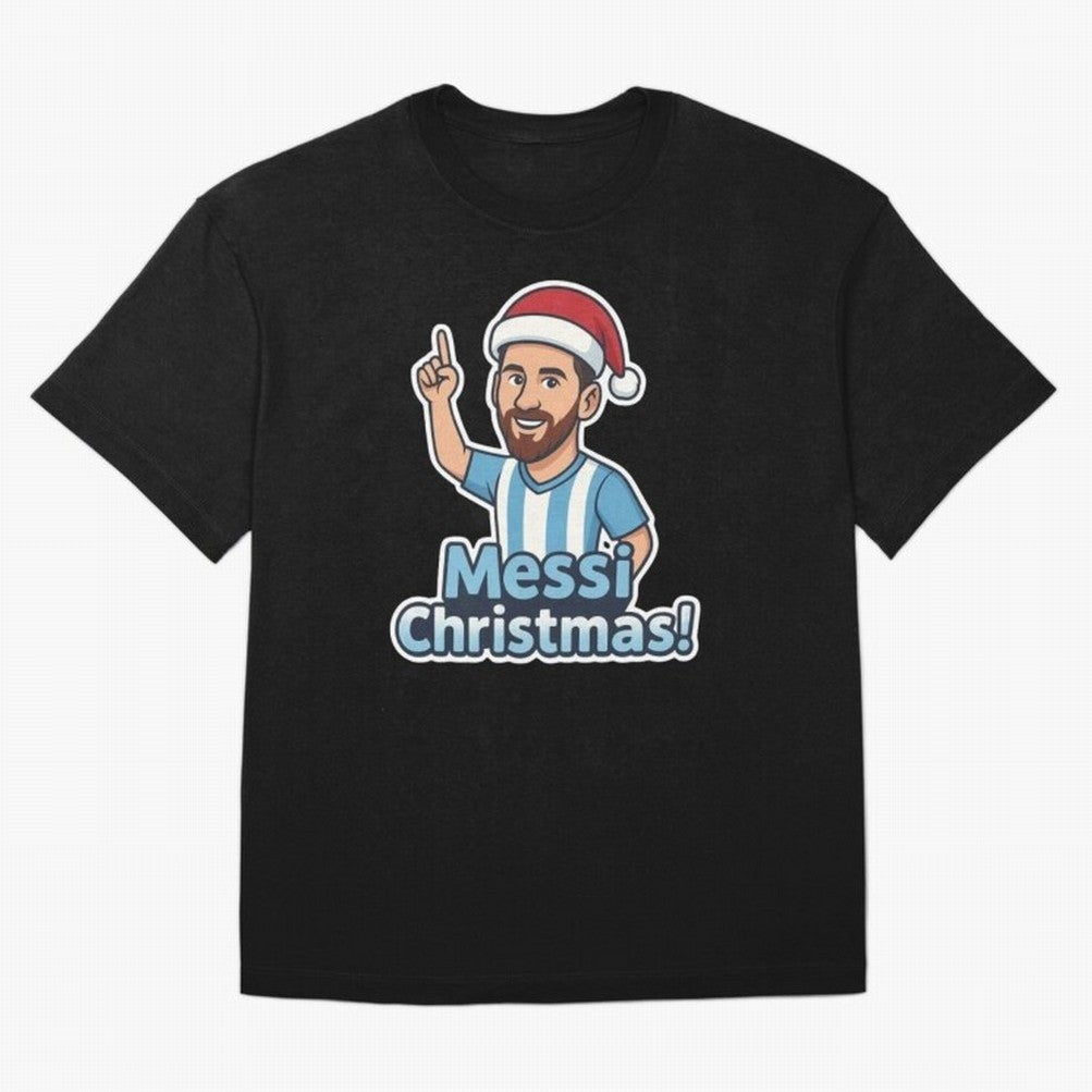 Messi Christmas! Messi Holiday cheer Essential T-Shirt Celebrate Unforgettable Nights in the FIFA World Cup 2026 USA Canada Mexico Journey through Messi, Neymar and Mbappe Highlights, England and Germany Pride, Football Festival Excitement, Trophy