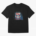 FCB Minimalist - Football Fan Design Oversized T-Shirt Discover FIFA World Cup 2026 USA Canada Mexico for Fans of Mbappe and Netherlands, Bringing Vintage Soccer Flavor, Modern Football Stars, National Flags and Final Night Emotion; Great for